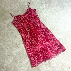 Y2K Style Abstract Mini Dress